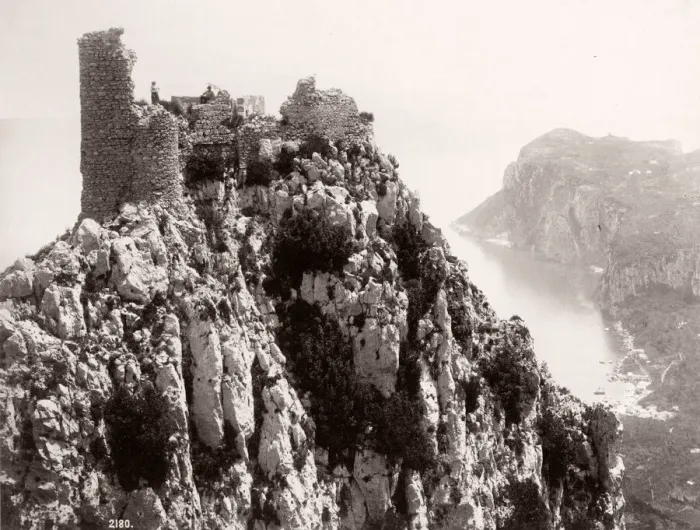 Framed Print : Italy - Castello Barbarossa, Capri, Italy Framed Print : Italy - Castello Barbarossa, Capri, Italy