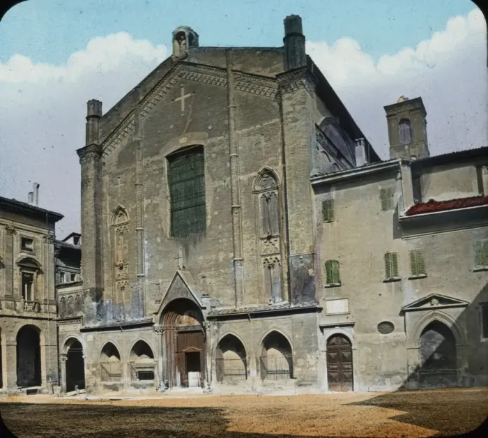 Framed Print : Italy - Church ofs Giacomo, Maggiore, House of Rossini, Bol Framed Print : Italy - Church ofs Giacomo, Maggiore, House of Rossini, Bol