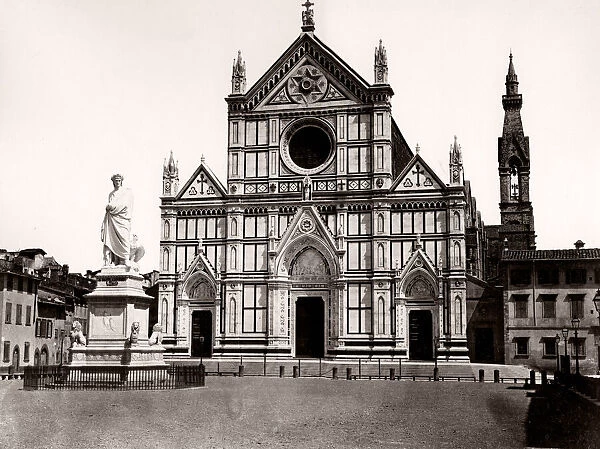 Italy - church of Santa Croce, Florence, Firenze, Italy