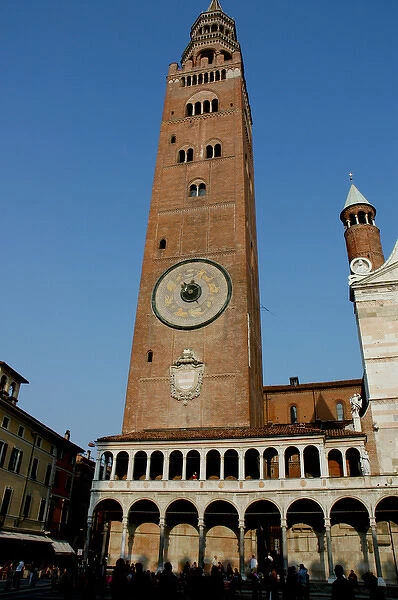 Italy. Cremona. Torrazzo