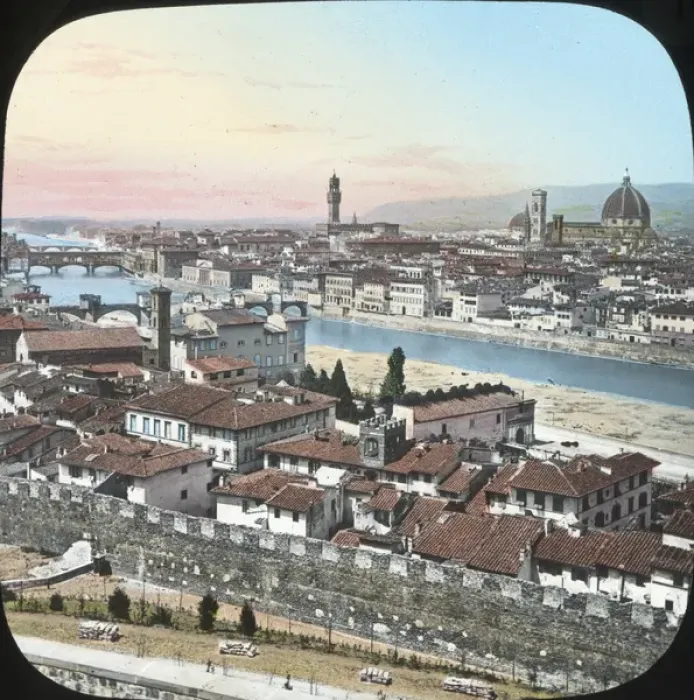 Framed Print : Italy - Florence and River Arno Framed Print : Italy - Florence and River Arno