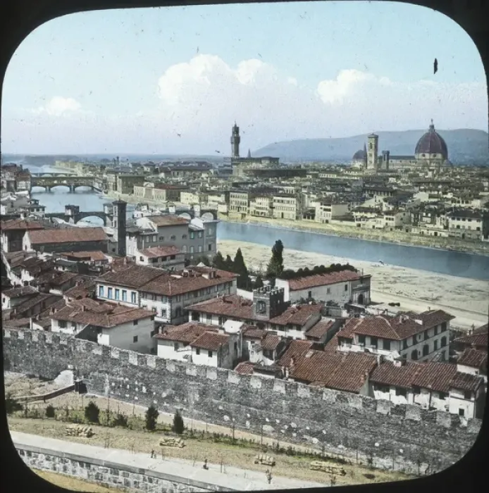 Framed Print : Italy - Florence and River Arno Framed Print : Italy - Florence and River Arno
