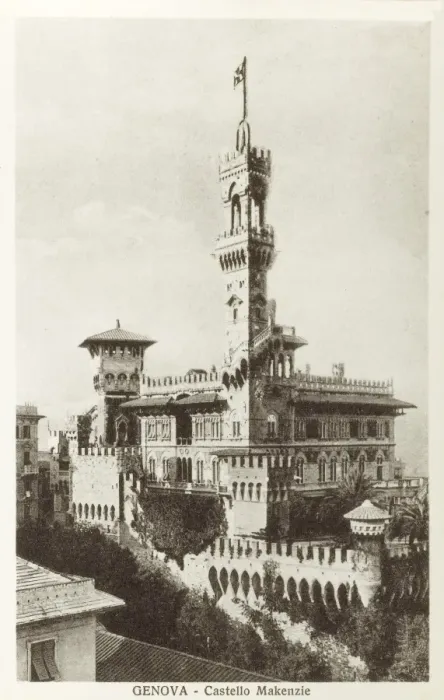 Framed Print : Italy, Genoa - Castello Makenzie Framed Print : Italy, Genoa - Castello Makenzie