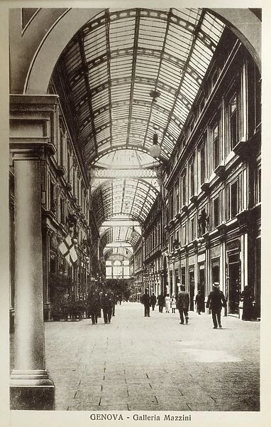 Italy, Genoa - Galleria Mazzini
