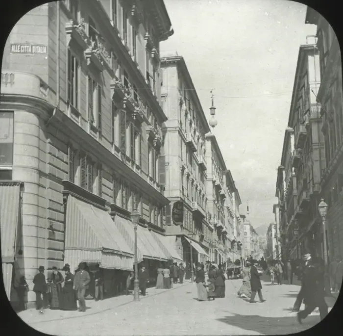 Framed Print : Italy - Genoa -The Via Roma Framed Print : Italy - Genoa -The Via Roma