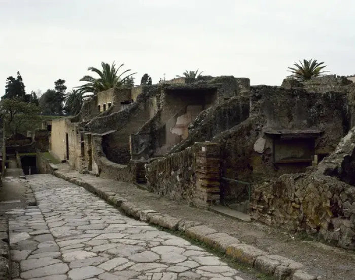 Framed Print : Italy. Herculaneum. Cardo V Framed Print : Italy. Herculaneum. Cardo V