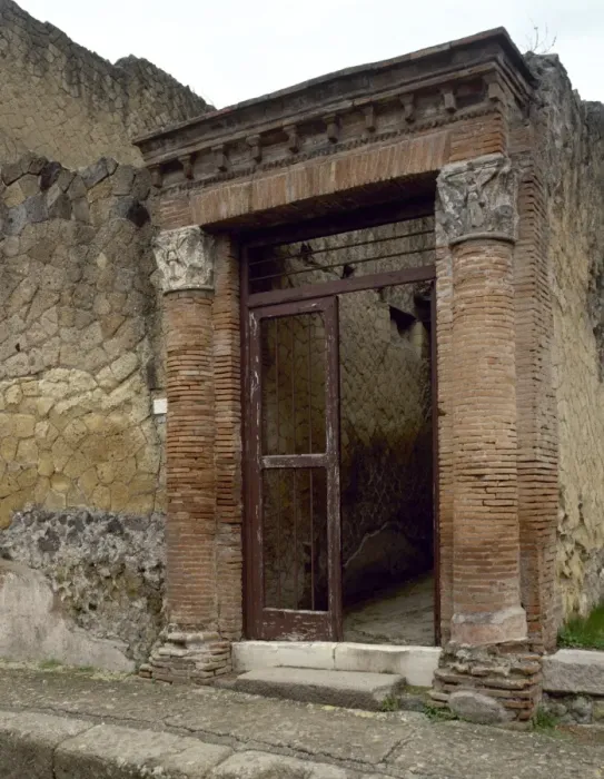 Framed Print : Italy. Herculaneum. House of the Great Portal