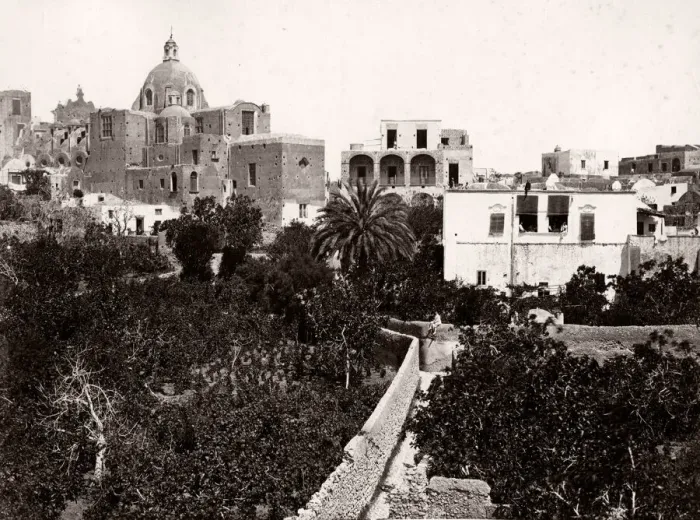Framed Print : Italy - Hotel Pagano on the island of Capri Framed Print : Italy - Hotel Pagano on the island of Capri