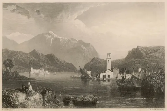 Framed Print : Italy Lago Di Como Framed Print : Italy Lago Di Como