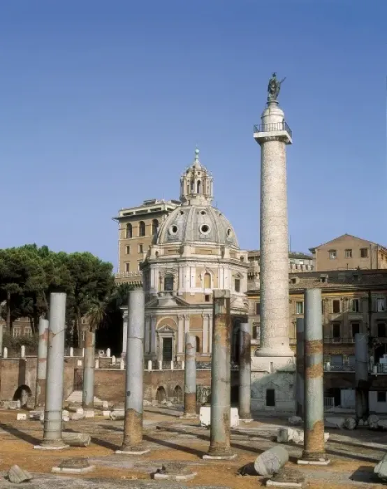Framed Print : ITALY. LAZIO. Rome. Forum of Trajan. Forum of Framed Print : ITALY. LAZIO. Rome. Forum of Trajan. Forum of