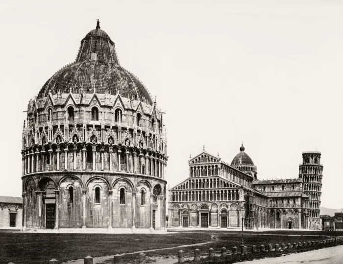 Framed Print : Italy - leaning tower, baptistery, Duomo, Pisa Framed Print : Italy - leaning tower, baptistery, Duomo, Pisa