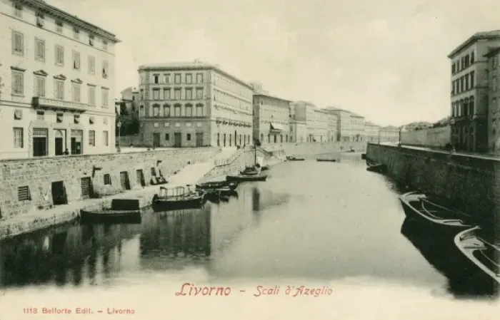 Framed Print : Italy - Livorno - Fosso Reale Framed Print : Italy - Livorno - Fosso Reale