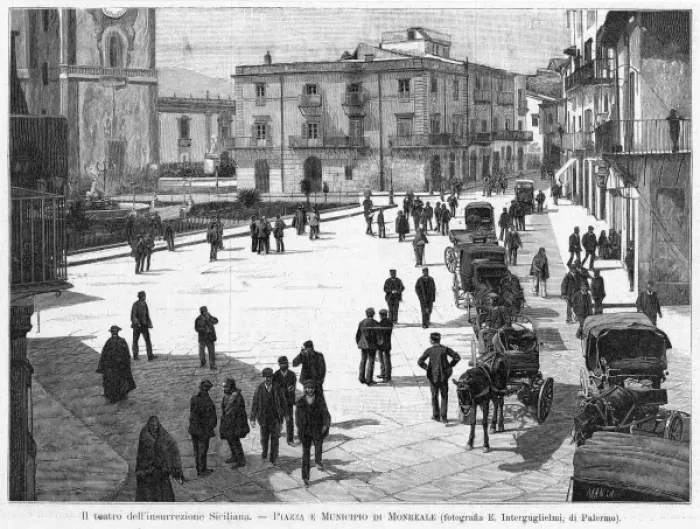 Framed Print : Italy Monreale Framed Print : Italy Monreale