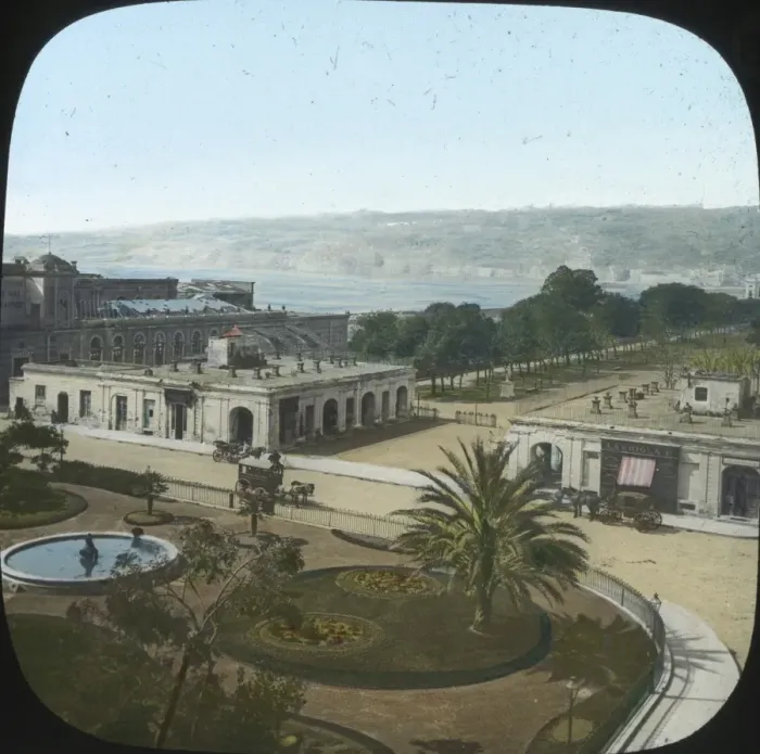 Framed Print : Italy - Naples - Villa Nazionale