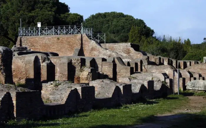 Framed Print : Italy. Ostia Antica. Baths of Neptune Framed Print : Italy. Ostia Antica. Baths of Neptune