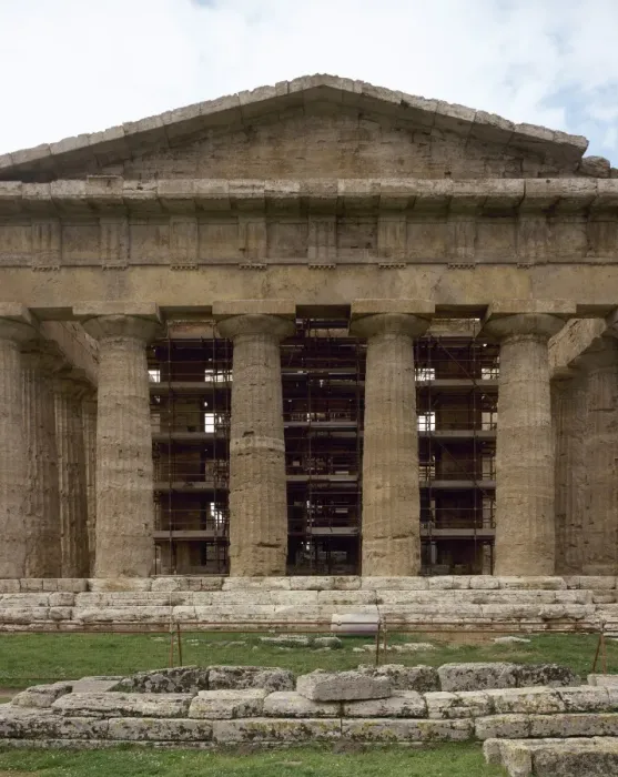 Framed Print : Italy. Paestum. Temple of Neptune Framed Print : Italy. Paestum. Temple of Neptune