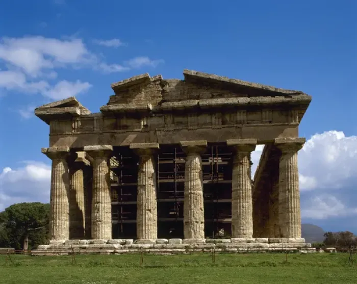 Framed Print : Italy. Paestum. Temple of Neptune Framed Print : Italy. Paestum. Temple of Neptune