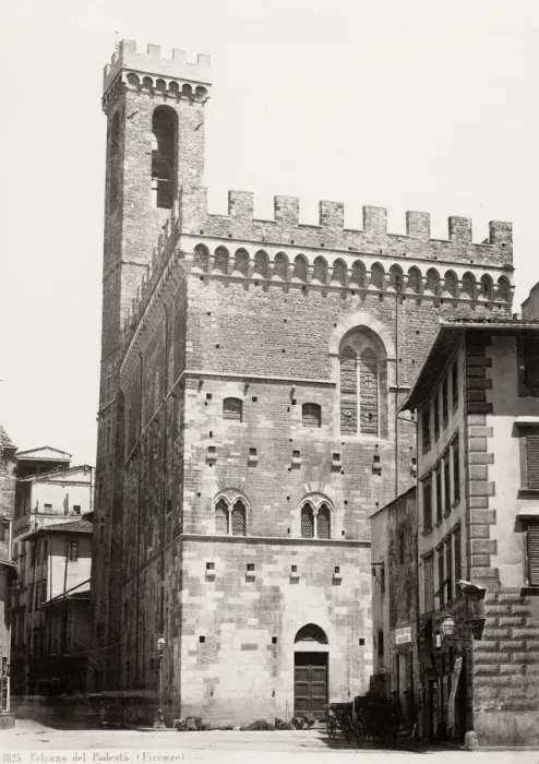 Framed Print : Italy - Palazzo del Podesta, Podesta Palace, Florence Framed Print : Italy - Palazzo del Podesta, Podesta Palace, Florence