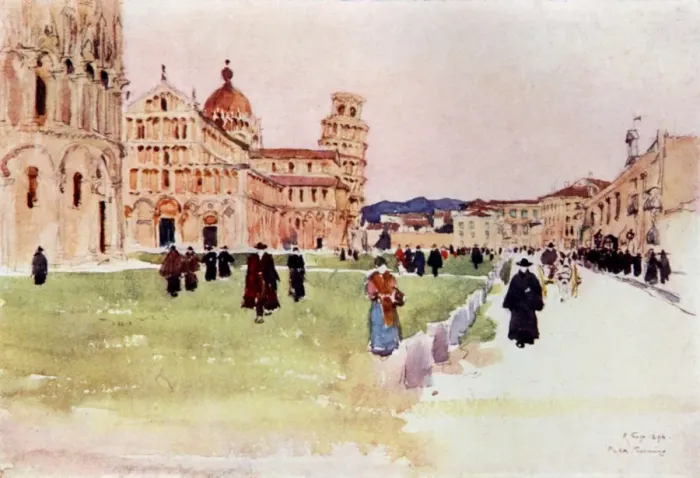 Framed Print : Italy / Pisa Duomo 1896 Framed Print : Italy / Pisa Duomo 1896