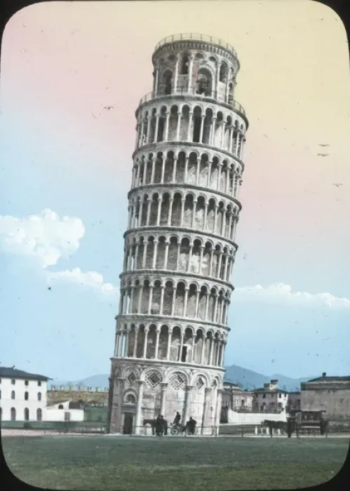 Framed Print : Italy - Pisa - Leaning Tower Framed Print : Italy - Pisa - Leaning Tower