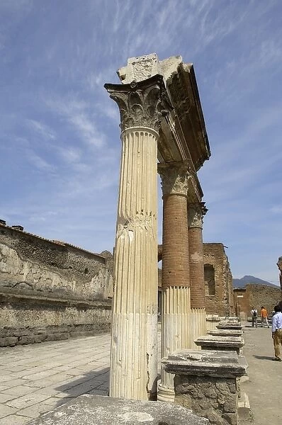 ITALY. Pompeii. The Forum. Roman art. Early Empire