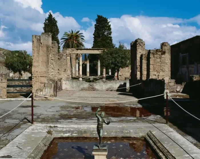 Framed Print : Italy. Pompeii. The House of the Faun. 2nd century BC Framed Print : Italy. Pompeii. The House of the Faun. 2nd century BC