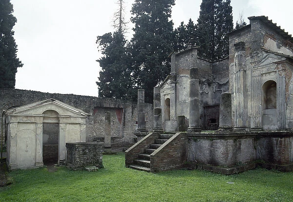 Italy. Pompeii. Temple of Isis. 1st century AD