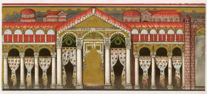 Framed Print : Italy / Ravenna Palace 19C Framed Print : Italy / Ravenna Palace 19C