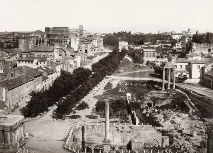 Framed Print : Italy - Roman forum, Rome, Italy Framed Print : Italy - Roman forum, Rome, Italy