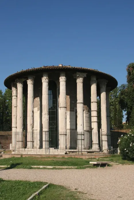 Framed Print : Italy. Rome. Circular Temple of Hercules Victor Framed Print : Italy. Rome. Circular Temple of Hercules Victor