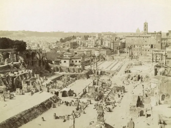 Framed Print : Italy Rome Forum Framed Print : Italy Rome Forum