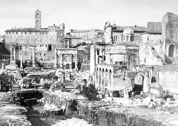 Italy Rome The Forum pre-1900
