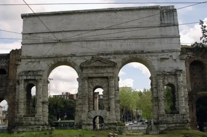 Framed Print : Italy. Rome. Larger Gate (Porta Maggiore) Framed Print : Italy. Rome. Larger Gate (Porta Maggiore)