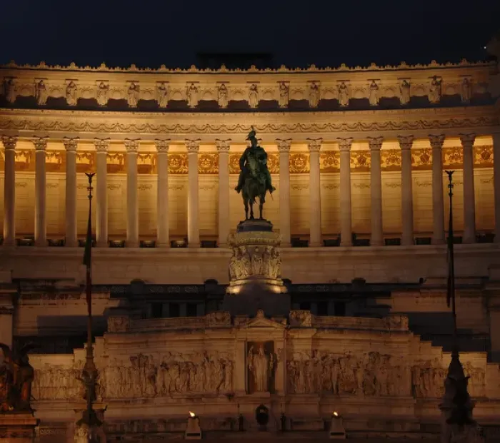 Framed Print : Italy. Rome. National Monument of Victor Emmanuel II. Night Framed Print : Italy. Rome. National Monument of Victor Emmanuel II. Night