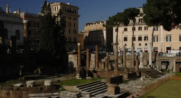 Framed Print : Italy. Rome. Sacred area of Largo di Torre Argentina. Temple Framed Print : Italy. Rome. Sacred area of Largo di Torre Argentina. Temple