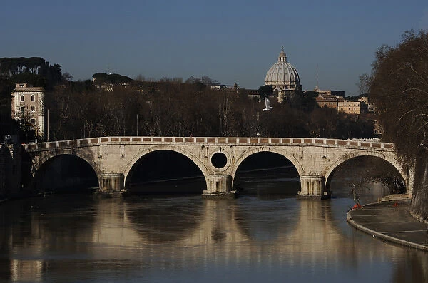 Italy. Rome. Sisto Bridge. 1473-1479