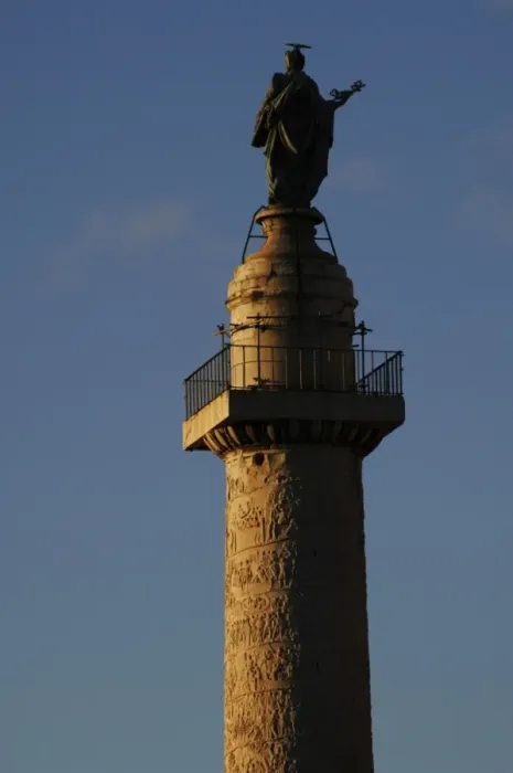 Framed Print : Italy. Rome. Trajans Column. 2nd century Framed Print : Italy. Rome. Trajans Column. 2nd century