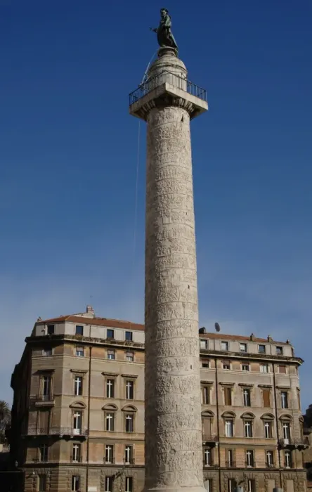 Framed Print : Italy. Rome. Trajans Column. 2nd century Framed Print : Italy. Rome. Trajans Column. 2nd century