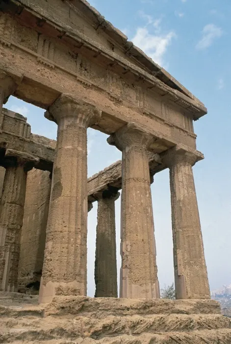 Framed Print : Italy. Sicily. Agrigento. Valley of the Temples. Temple of C Framed Print : Italy. Sicily. Agrigento. Valley of the Temples. Temple of C