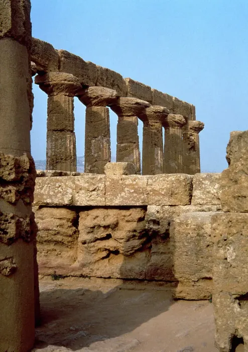 Framed Print : Italy. Sicily. Archaeological site of Agrigento. Temple of J Framed Print : Italy. Sicily. Archaeological site of Agrigento. Temple of J