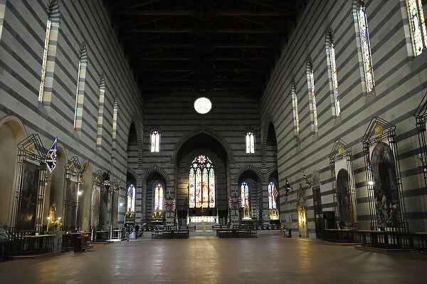Italy. Siena. Basilica of San Francesco. Built in 13th centu