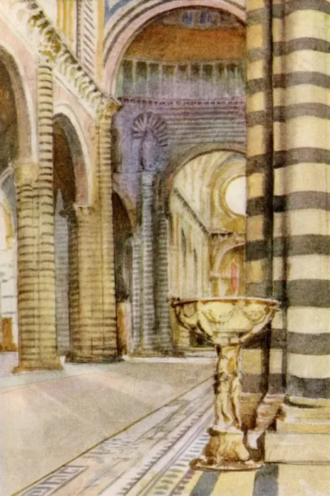 Framed Print : Italy - Siena - Interior of the Duomo Framed Print : Italy - Siena - Interior of the Duomo