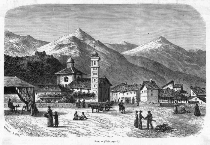 Framed Print : ITALY SUSA Framed Print : ITALY SUSA