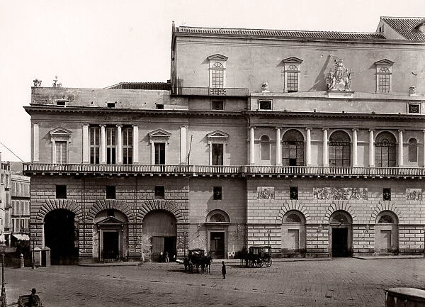 Italy - Teatro San Carlo, theatre, Naples, Napoli