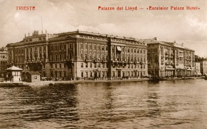 Framed Print : Italy - Trieste - Palazzo del Lloyd - Excelsior Palace Hotel Framed Print : Italy - Trieste - Palazzo del Lloyd - Excelsior Palace Hotel