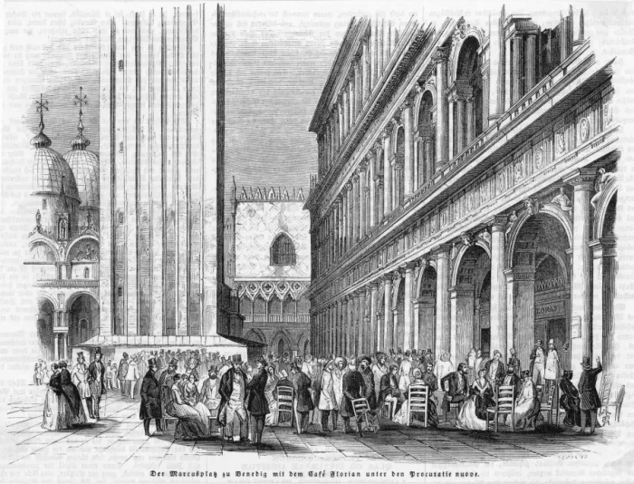 Framed Print : Italy Venice Cafe Framed Print : Italy Venice Cafe