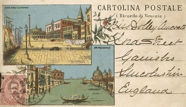 Italy - Venice - very early picture postcard