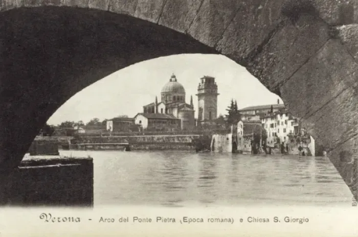 Framed Print : Italy - Verona - Church of St. George
