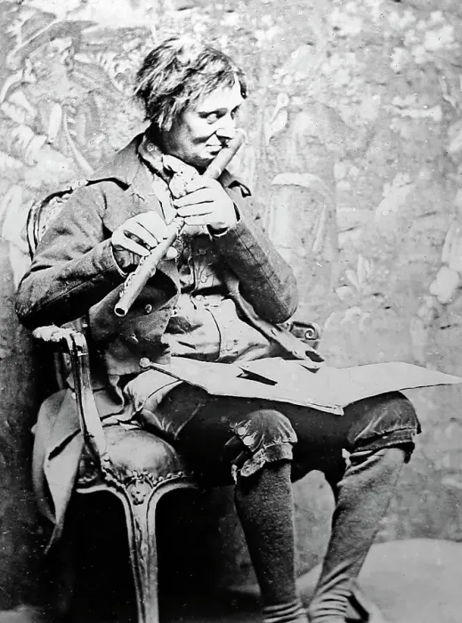 Framed Print : An itinerant Irish flute player, Victorian period Framed Print : An itinerant Irish flute player, Victorian period
