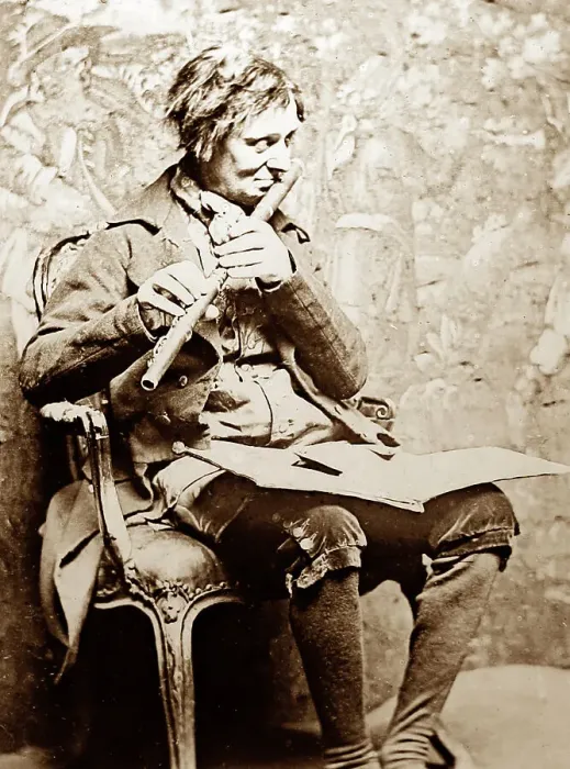 Framed Print : An itinerant Irish flute player, Victorian period Framed Print : An itinerant Irish flute player, Victorian period